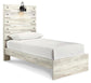 Cama doble con cabecero y tocador con espejo Cambeck