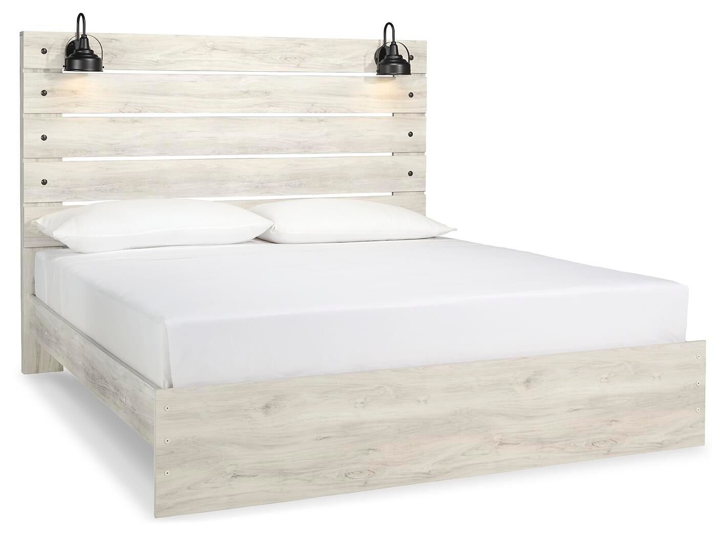 Cama Cambeck de dos camas con cabecero y tocador con espejo