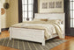Cama Willowton King con cabecero y tocador con espejo