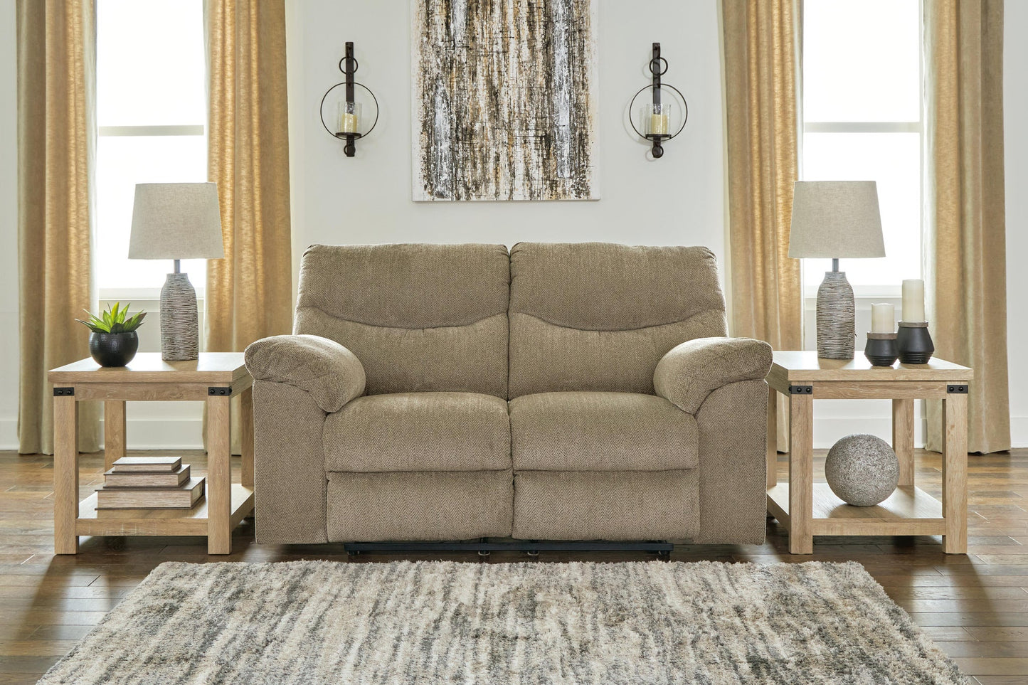 Sofá, sofá de dos plazas y sillón reclinable