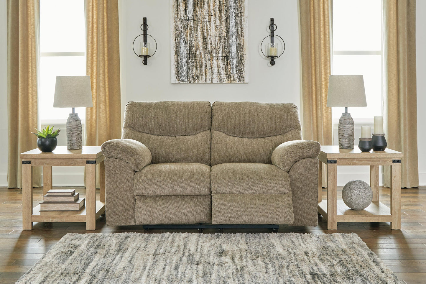 Sofá, sofá de dos plazas y sillón reclinable