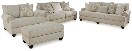 Sofá, sofá de dos plazas, sillón y otomana Asanti