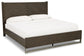 Cama Arkenton King con cabecero y tocador con espejo