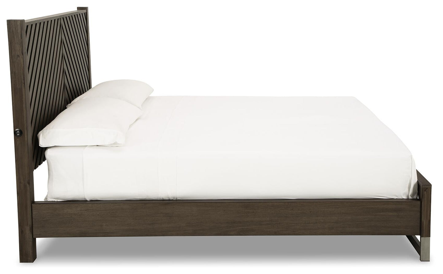 Cama Arkenton King con cabecero y tocador con espejo