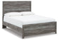 Cama Bronyan Queen con cabecero y tocador con espejo