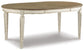 Mesa de comedor Realyn y 8 sillas