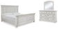 Cama Robbinsdale Queen con cabecero y tocador con espejo