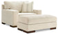 Sillón y otomana Maggie