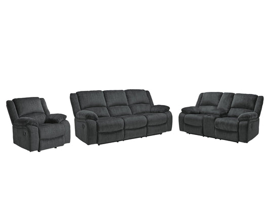 Sofá, sofá de dos plazas y sillón reclinable