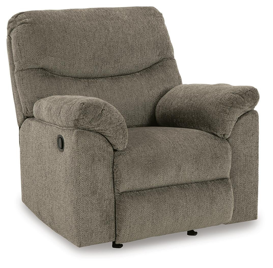 Sofá, sofá de dos plazas y sillón reclinable Alphons