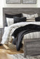 Cama Bronyan King con cabecero y tocador con espejo