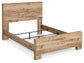 Cama Hyanna King con cabecero y tocador con espejo