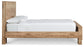 Cama Hyanna King con cabecero y tocador con espejo