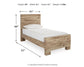 Cama doble Hyanna con tocador con espejo