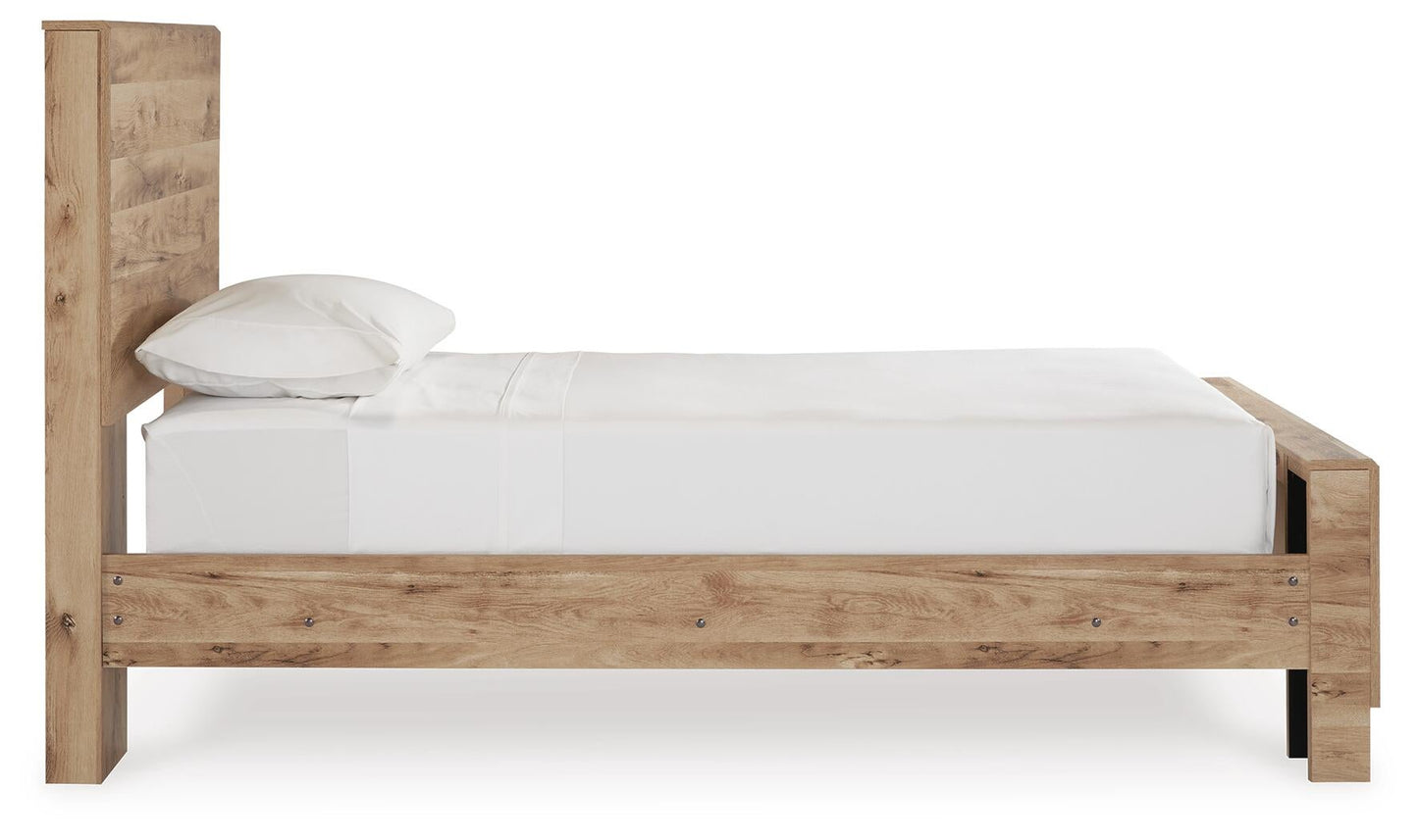 Cama doble Hyanna con tocador con espejo