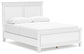 Cama Fortman Queen con cabecero y tocador con espejo