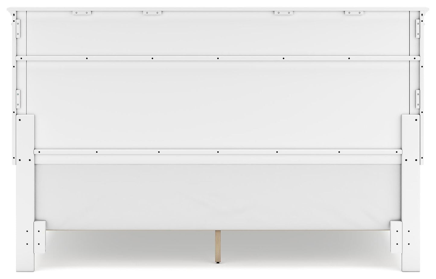 Cama Fortman King con cabecero y tocador con espejo