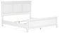 Cama Fortman King con cabecero y tocador con espejo