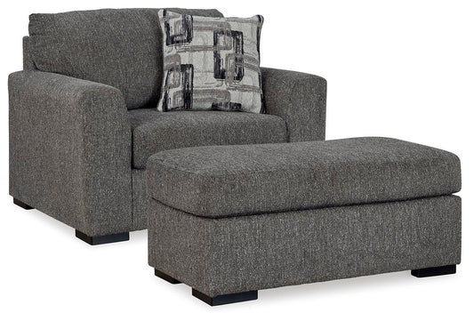 Sillón y otomana Gardiner