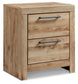 Hyanna Twin Panel Bed with 2 Side Storage, Dresser, Mirror, Chest and Nightstand