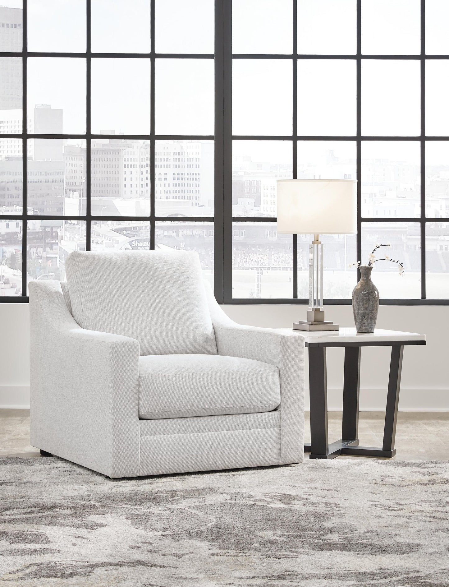 Sillón y otomana Maitelynn