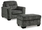 Sillón y otomana Lonoke
