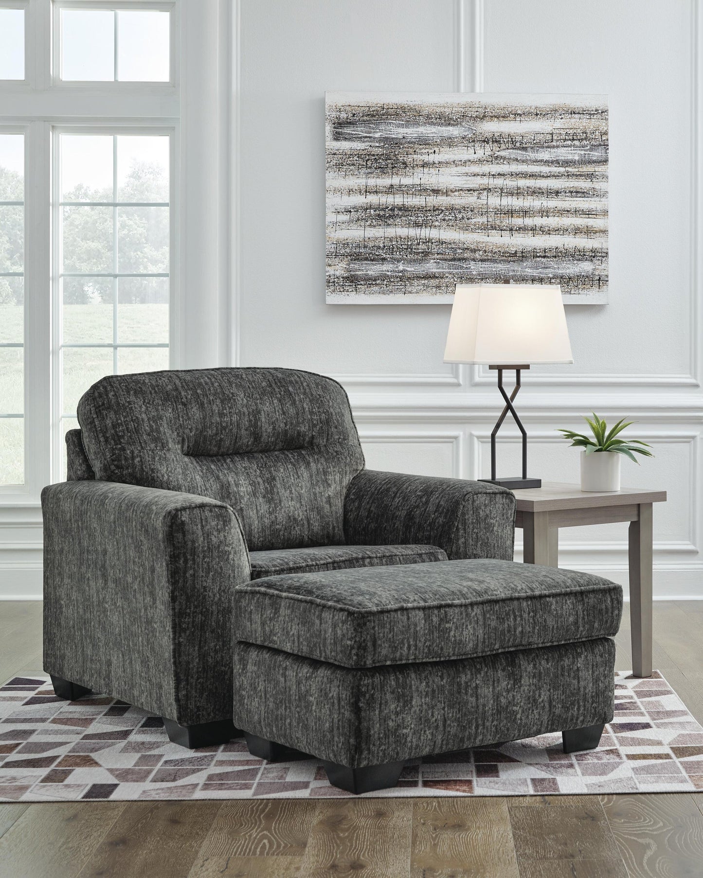 Sillón y otomana Lonoke