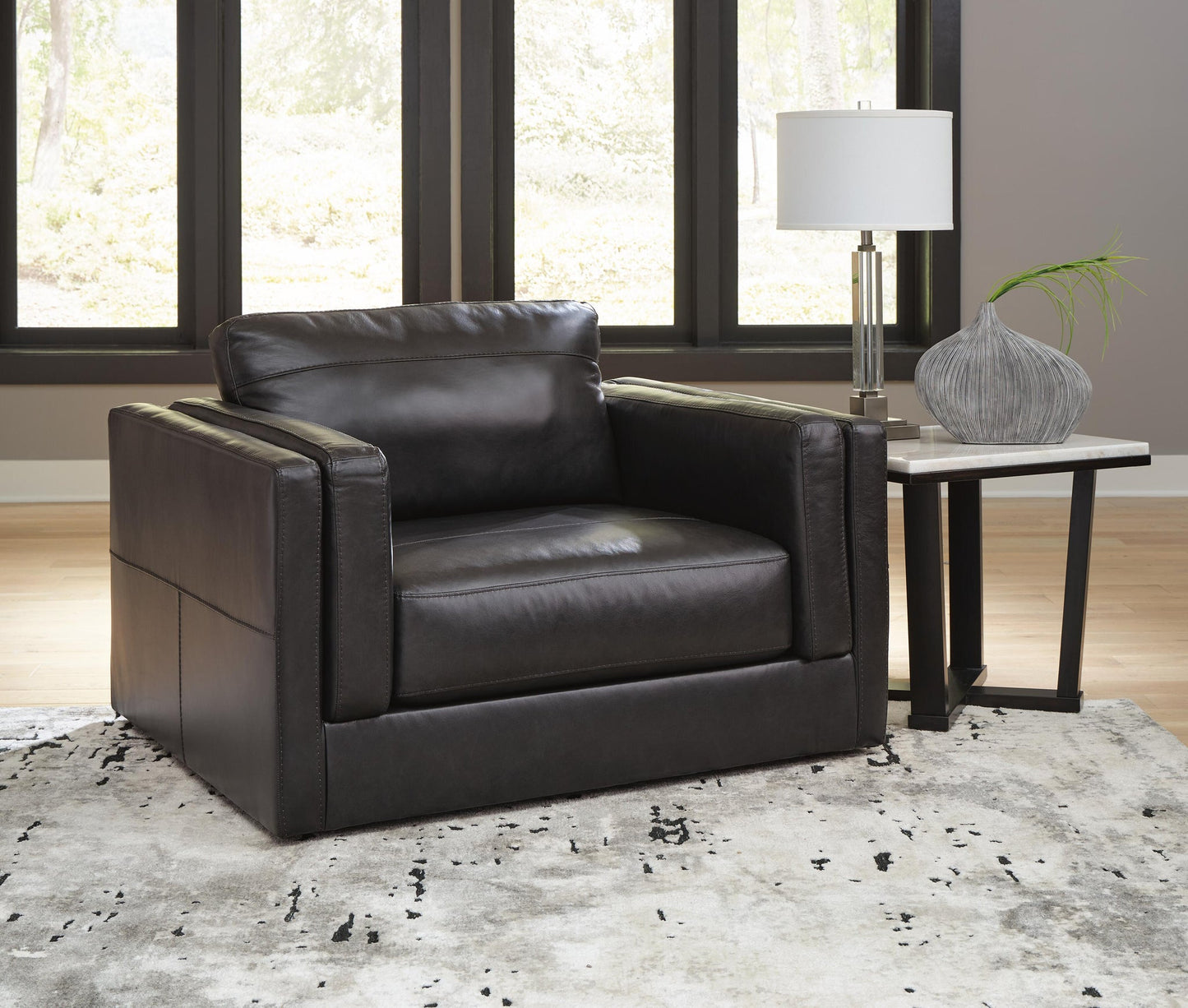 Sillón y otomana Amiata