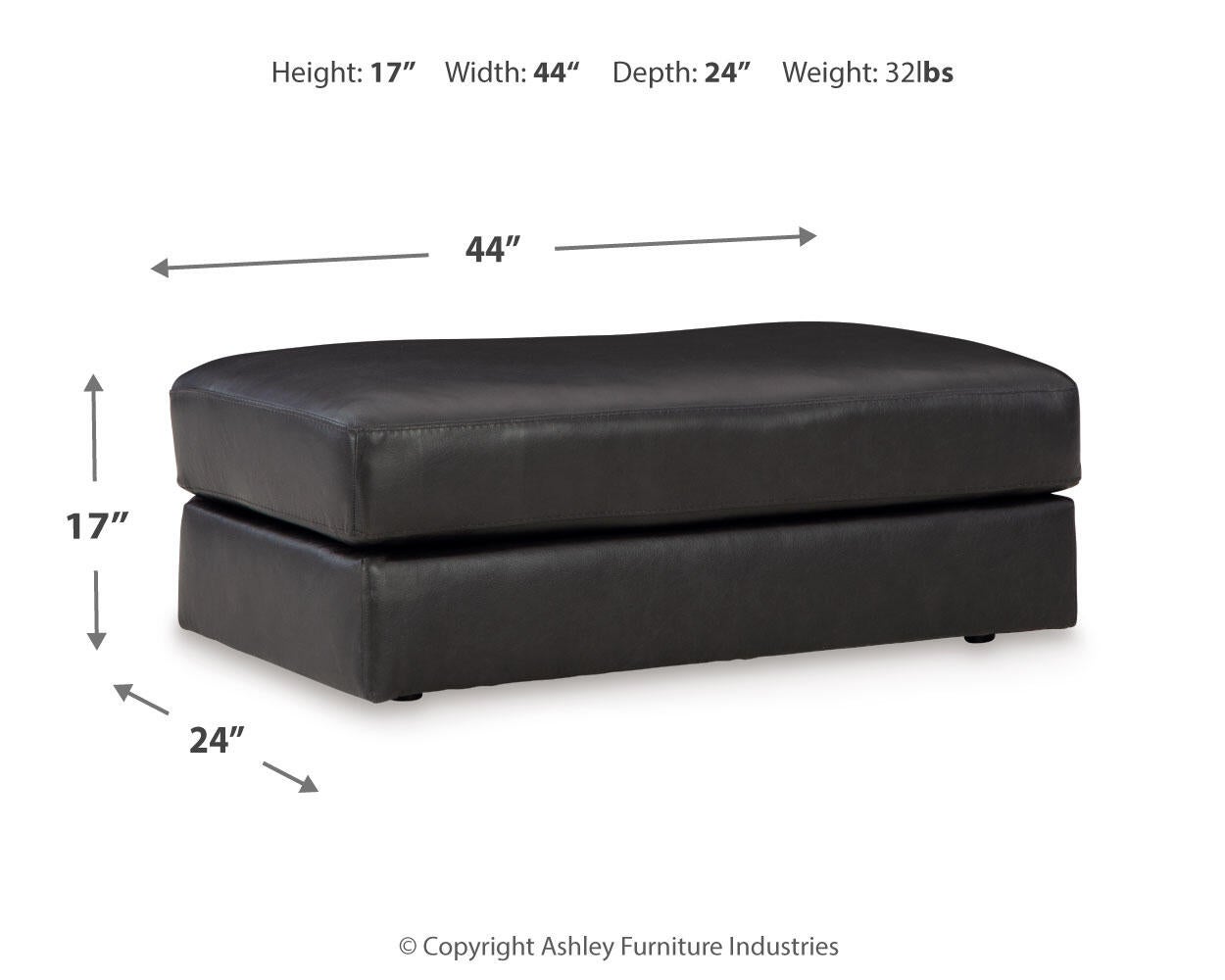 Sillón y otomana Amiata