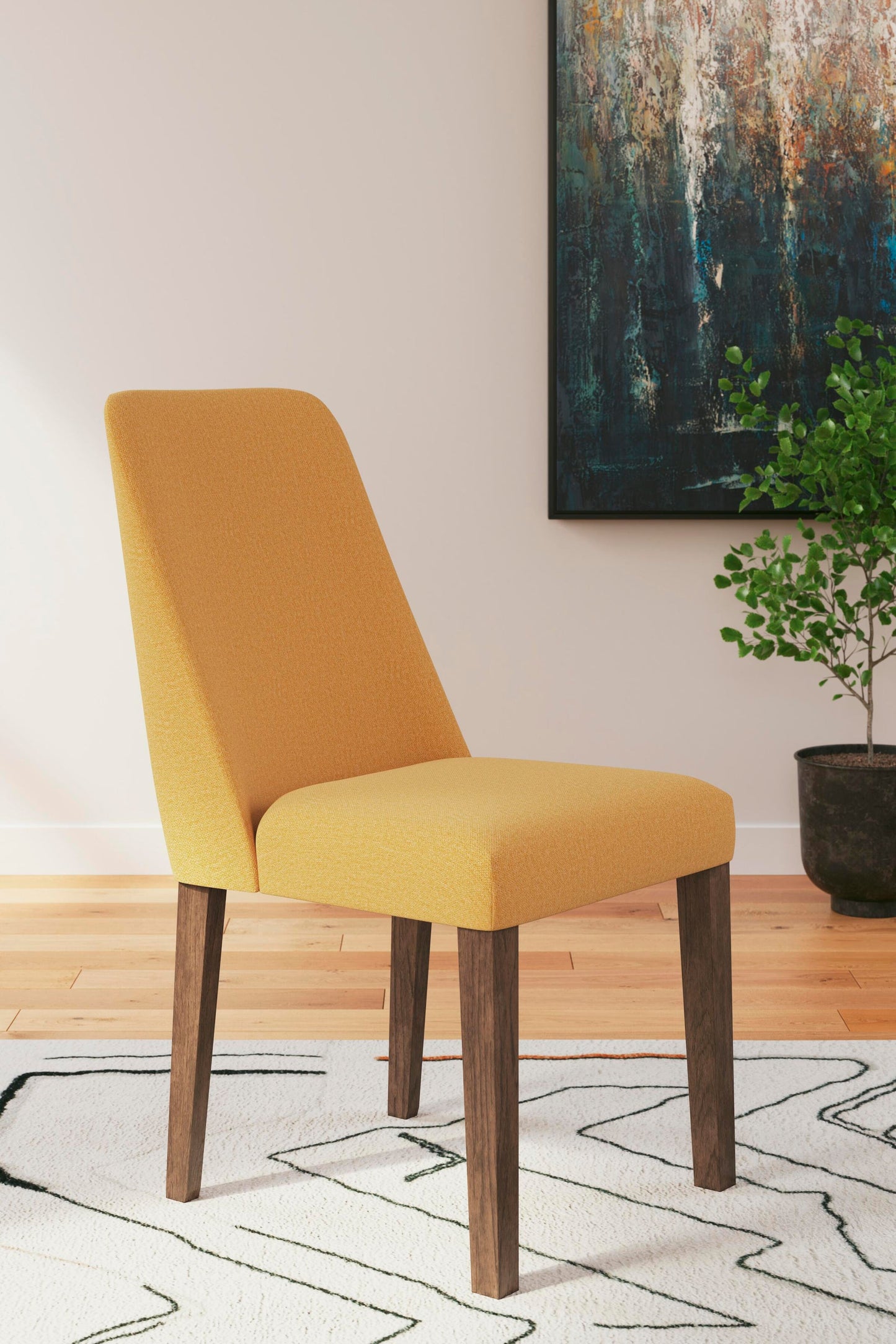 Mesa de comedor Lyncott y 4 sillas