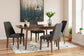 Mesa de comedor Lyncott y 4 sillas