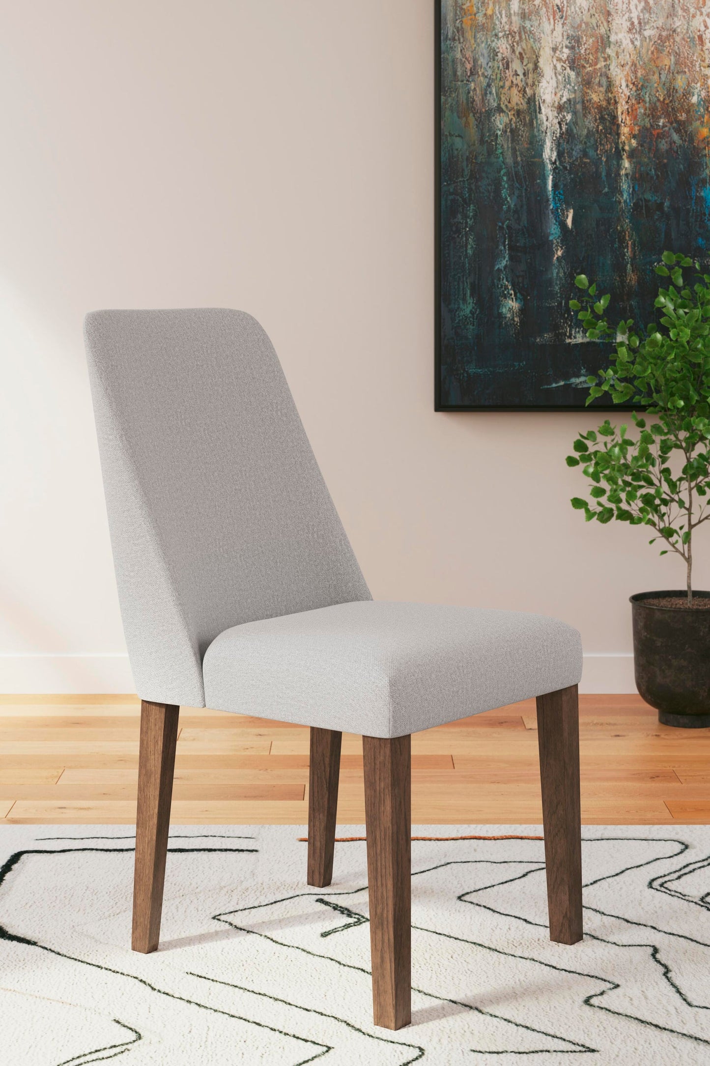 Mesa de comedor Lyncott y 4 sillas