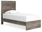 Cama doble Ralinksi con tocador con espejo, cómoda y mesita de noche