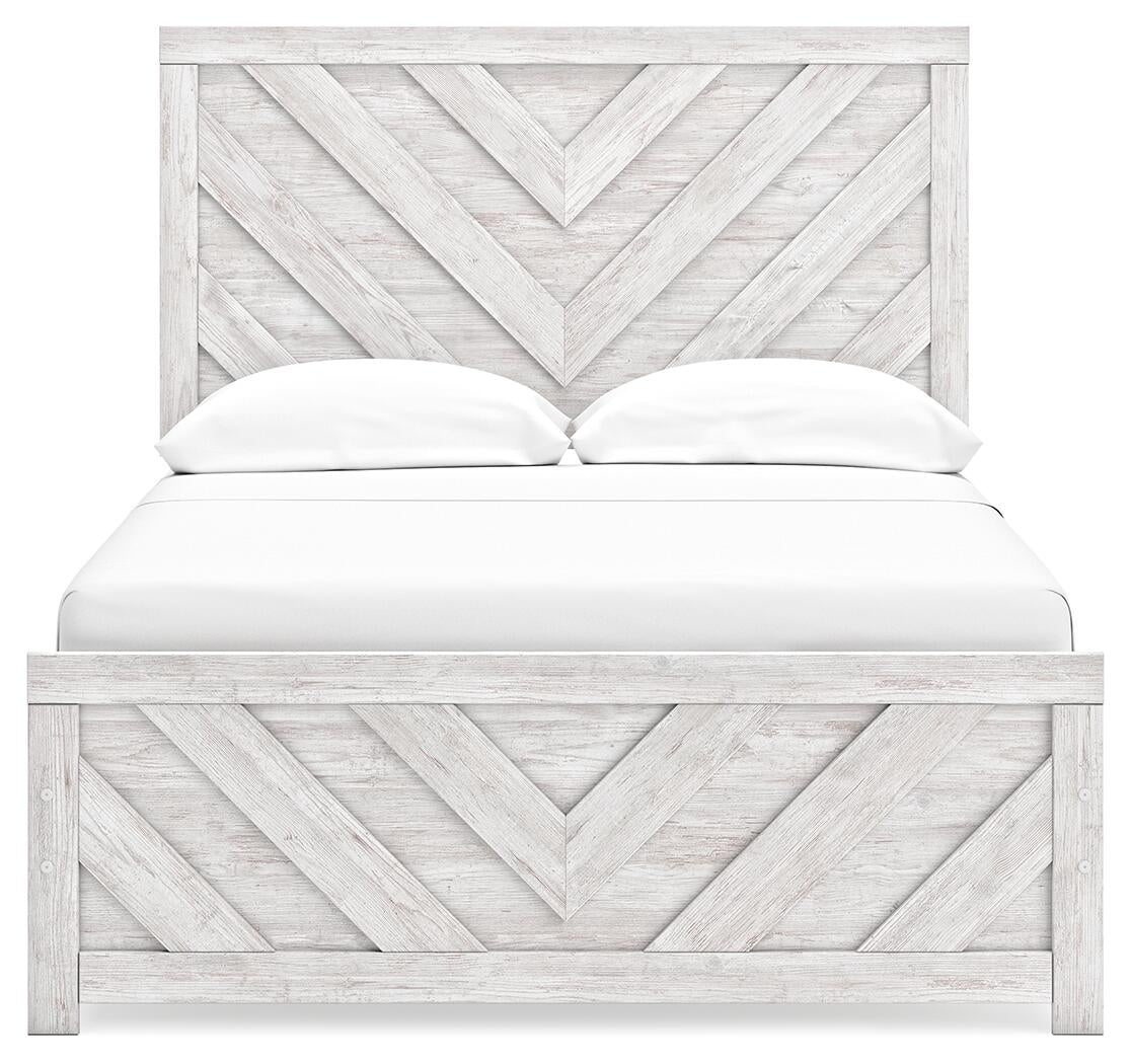 Cama Cayboni de dos camas con tocador con espejo