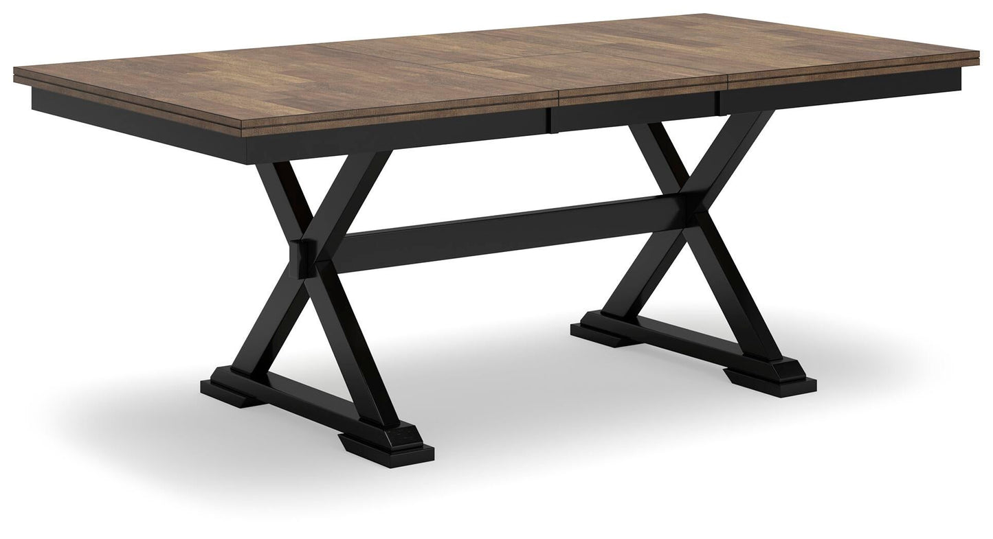 Mesa de comedor Wildenauer y 4 sillas