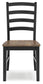 Mesa de comedor Wildenauer y 4 sillas