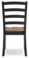 Mesa de comedor Wildenauer y 4 sillas