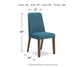 Mesa de comedor Lyncott y 4 sillas