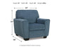 Sillón y otomana Cashton