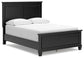 Cama Lanolee de dos camas con cabecero y tocador con espejo