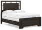 Cama Covetown de dos camas con cabecero y tocador con espejo