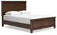 Cama Danabrin Queen con cabecero y tocador con espejo