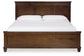 Cama Danabrin King con cabecero y tocador con espejo