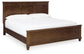 Cama Danabrin King con cabecero y tocador con espejo