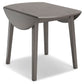 Mesa de comedor Shullden y 2 sillas