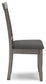 Mesa de comedor Shullden y 2 sillas