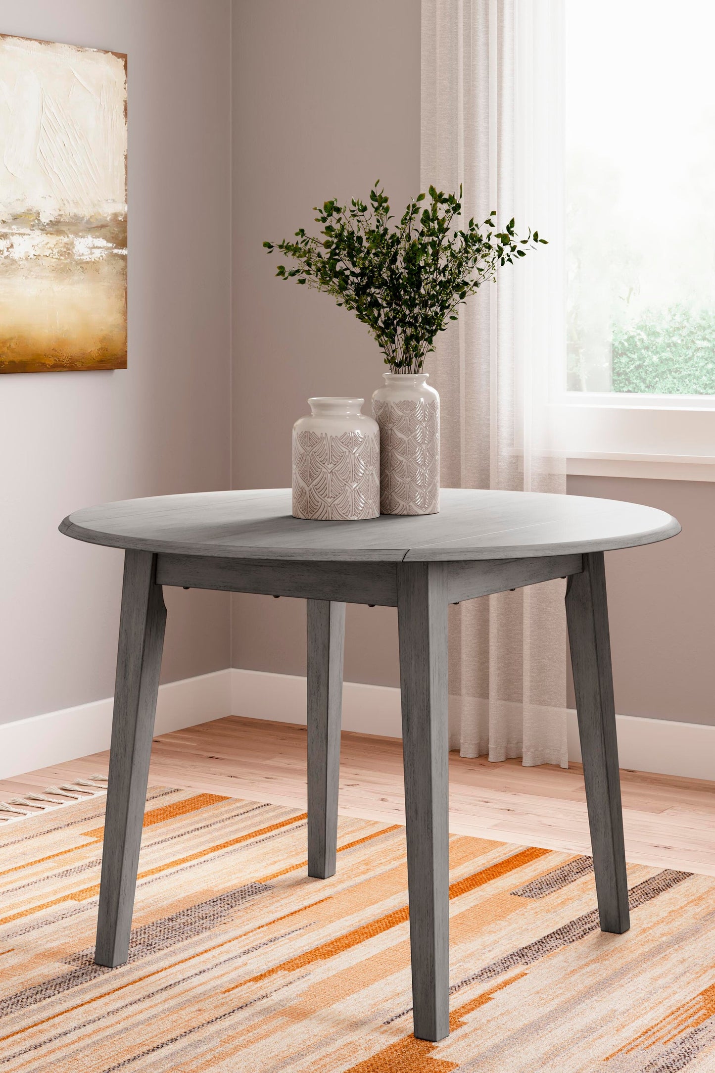 Mesa de comedor Shullden y 2 sillas