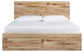 Cama Hyanna Queen con almacenamiento y tocador con espejo