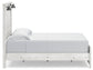Cama Gerridan Queen con cabecero y tocador con espejo