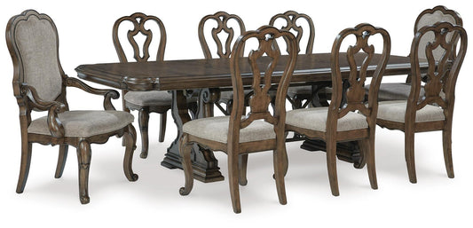 Mesa de comedor Maylee y 8 sillas